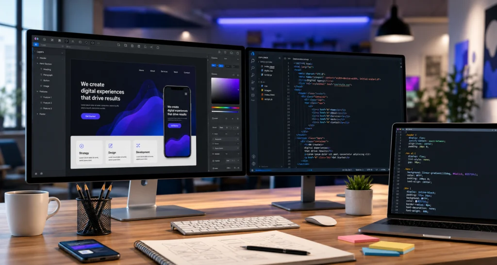 website design and development