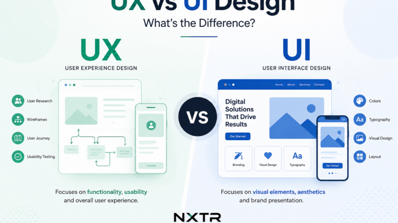 UX vs UI Design: What’s the Difference?