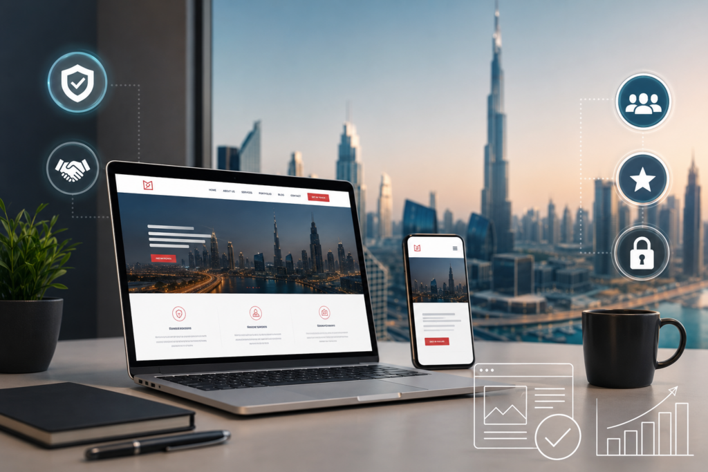 Website Design Affects Customer Trust in Dubai