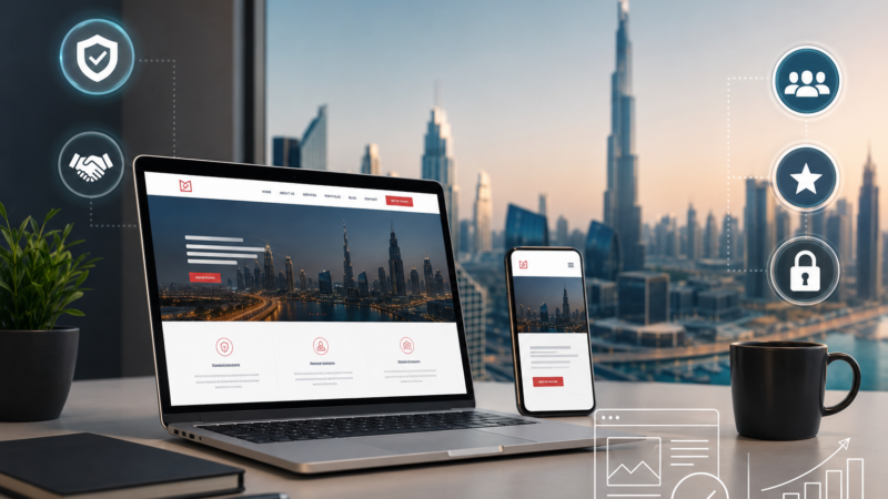 How Website Design Affects Customer Trust in Dubai