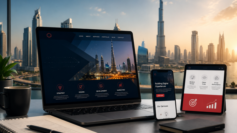 How Website Design Builds Brand Credibility in Dubai